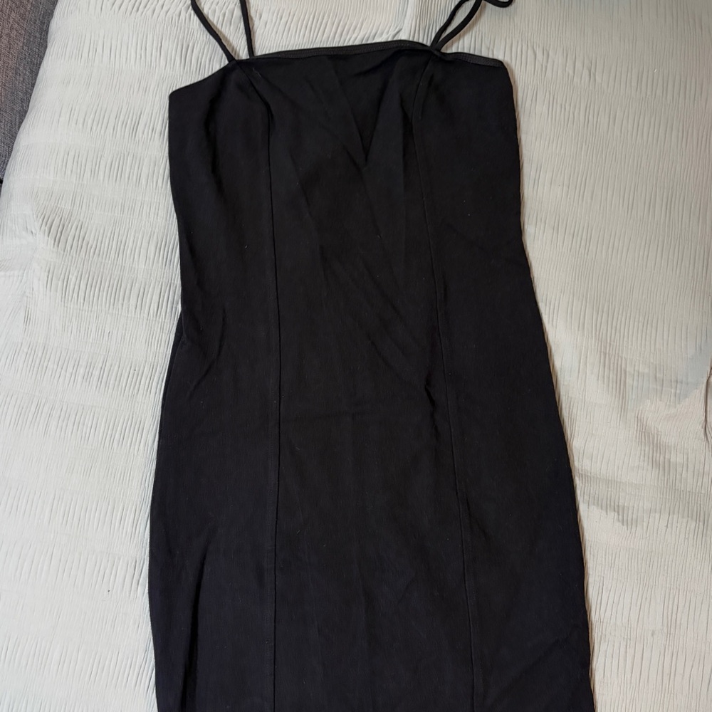 Black Spaghetti Strap Dress